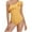 Yellow, variant on asdoklhq Swimsuit Women,Women Bikini with Chest Pads without Underwire Strap Swimsuit Beach