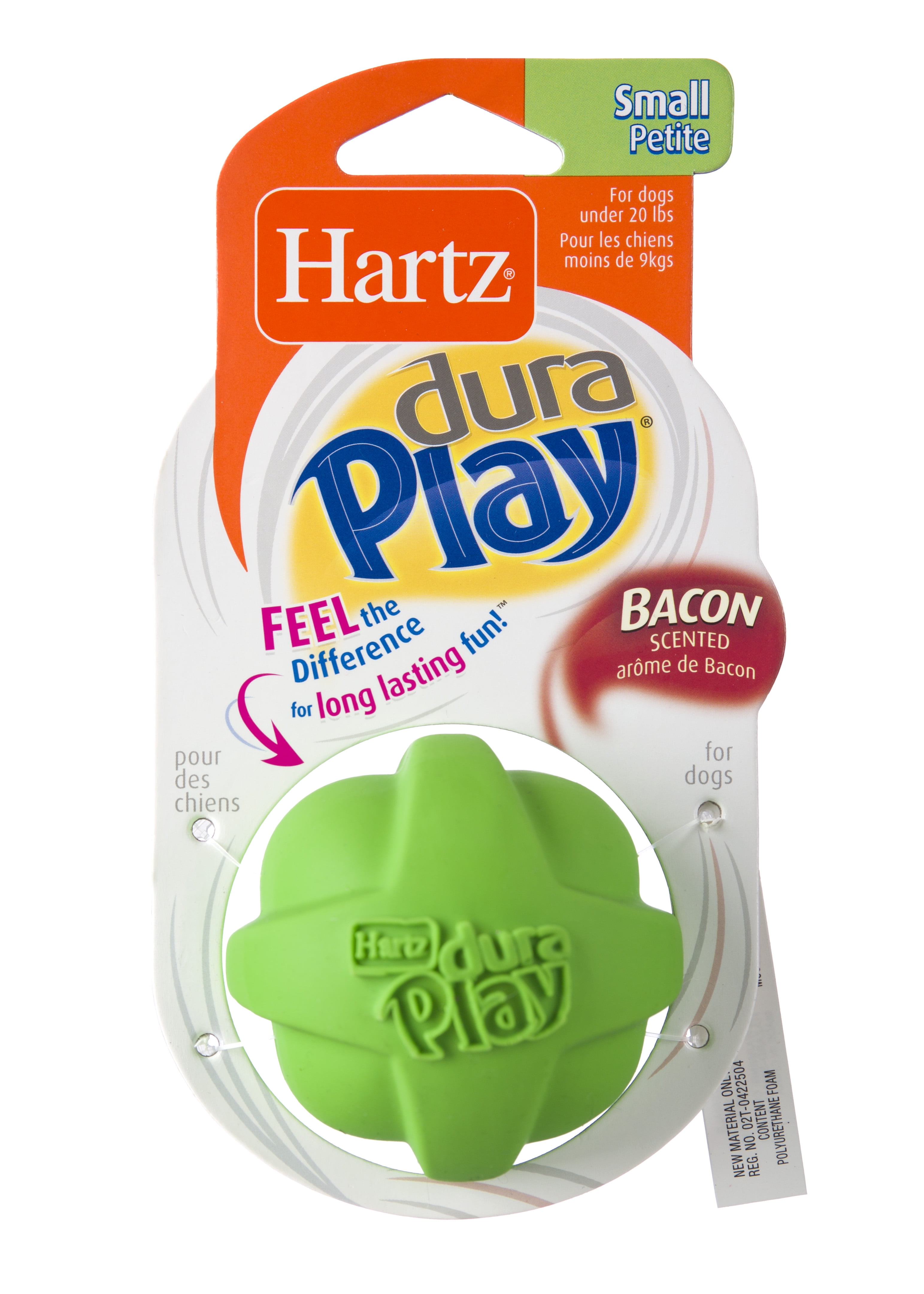 Hartz Dura Play Small Ball Dog Toy 1ct