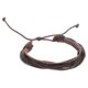 thumbnail image 1 of Pulsera vintage de cuero trenzado multicapa para hombre y mujer Pulsera ajustable hecha a mano Pulsera de cuero trenzado para hombre y mujer, 1 of 7