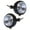 Black, variant on APSMOTIV 8n Ford Tractor Headlights Complete Head Lamp Lights Assembly Set with 12v bulbs Compatible for Ford | New Holland 2N 8n 600 800 8N 9N NAA Gray Color Tractor Lights Universal Fit Tractor