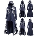 thumbnail image 5 of Cosplay Womens Festival  Dresses Dresses for Women Sweater Medieval Hooded Fall Winter Dresses 2023, 5 of 10