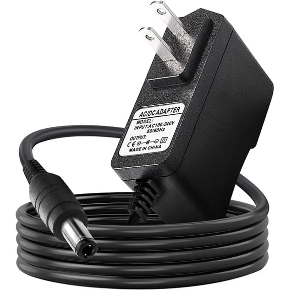 9V 2A Power Supply Cord fit for DYMO LabelManager LM-160 500TS 100 150 220P 350 LM210D LM-200, Rhino 3000 4200 5000 5200 6000 6500 Handheld Label Maker Printer Charger 15519 40077 AC Adapter