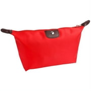 Riah Fashion Solid Classic Cosmetic Pouch, Choose Your Color