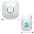 thumbnail image 2 of Wireless 12V 23A Battery Door Bell and Chime, White, 2 of 6
