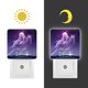 thumbnail image 3 of El Misterio de Aaravos Luz nocturna LED con sensor de anochecer a amanecer para dormitorio, baño, pasillo, escaleras - Lámpara LED nocturna de enchufe, 0.5W - 1 pieza, 3 of 6