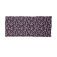 thumbnail image 2 of Rose Neck Gaiter, Rose Romance on Dark Backdrop, Unisex, Charcoal Grey and Pink, by Ambesonne, 2 of 3