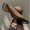 khaki, variant on Big Brimmed Face Covering Hat, Temperament, Organza Fisherman Hat, Women's Summer Thin Shade, Sun Protection, Korean Version Of Japanese Straw Hat