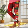 thumbnail image 5 of Jaunzuar Soft Leggings for Women Snowman Print High Waisted Yoga Pants Running Stretchy Gym Leggings M, 5 of 9