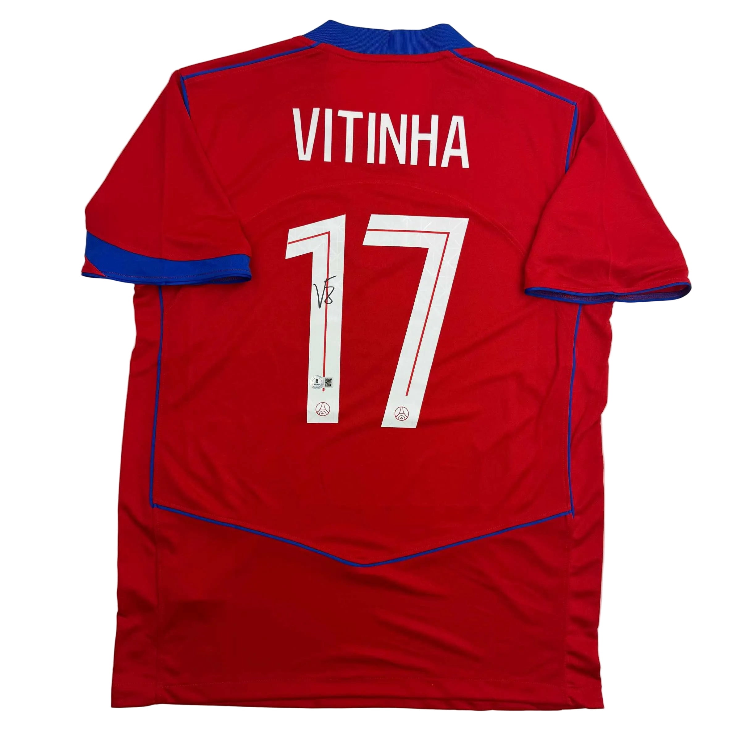 Autographed/Signed Cristiano Ronaldo Portugal Red World Cup Soccer