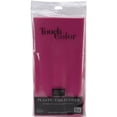 thumbnail image 2 of Plastic Tablecover 54"X108"-Hot Magenta, 2 of 2