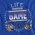 thumbnail image 2 of Tom and Jerry Life is A Game Women's T Shirt, Royal, X-Large, 2 of 6