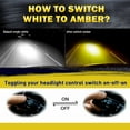 thumbnail image 5 of Lasfit 9006 HB4 LED Headlight Bulbs, Switchback Low Beam Fog Light, 60W 6000LM 2 Modes, 5 of 10