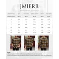 thumbnail image 4 of JMIERR Mens Plaid Shirts Long Sleeve Casual Flannel Shirt for Men Checked Button Down Regular Fit, 4 of 7
