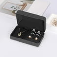 thumbnail image 6 of Velvet Ring Storage Box Jewelry Set Box, Velvet Gift Box for Bracelet Necklace Pendant Earring Ring, Small Travel Jewelry Storage Case (Black), 6 of 8