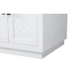 thumbnail image 4 of Elegant Lighting VF29060DLO Chase 60" Free Standing Double Basin Vanity Set - Wood, 4 of 7