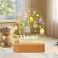 thumbnail image 4 of Plastic Night Light Personalized LED Easter Bunny Night Light with Egg for Kids Holiday Decor(1Pcs) Rkxzt, 4 of 6