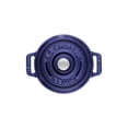 thumbnail image 4 of STAUB La Cocotte 250 mL Cast Iron Round Mini Cocotte, Dark-Blue, 4 of 6