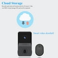 thumbnail image 6 of Leyeet Smart Wireless Video Doorbell Camera 2 Way Audio Cloud Storage 480P WiFi Remote Video Doorbell, 6 of 7