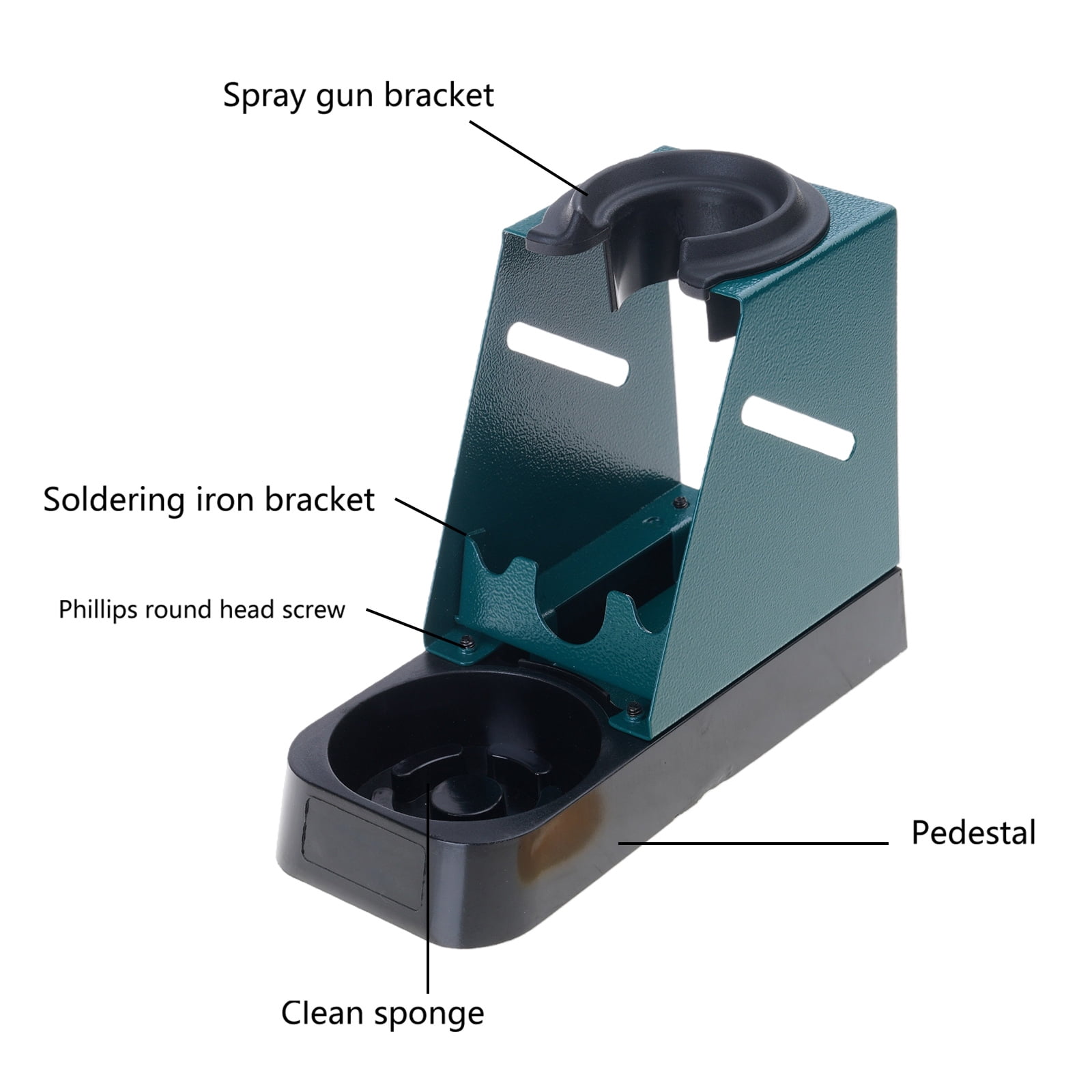 Soldering Iron Holder Control Soldering Iron Holder Bracket Soldering Iron Stand with Non-Slip Base