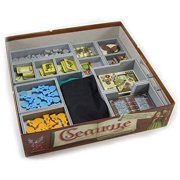 Collectible Folded Space Village and Expansions Board Game Box Inserts