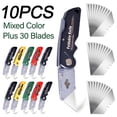 thumbnail image 2 of Juego de navajas utilitarias Stino Heavy Duty con 30 cuchillas, 10 unidades, 2 of 6