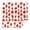 Red Strawberry Plants, variant on Strawberry Plants Fruit Cat Flower Square Tablecloth,Waterproof Square Table Cover,Wipeable Spillproof Washable Table Cover for Home Kitchen Party Decor 42"X42"(107x107cm)
