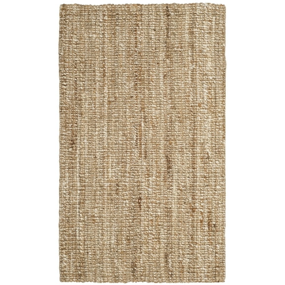 SAFAVIEH Natural Fiber Levi Braided Area Rug, Natural/Ivory, 3' x 5'