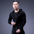 thumbnail image 6 of ZenCart Men Full Zip Hoodie Quick-Dry Sweatshirt with Reflective Strip Zipper Sports Jacket Hoodie for Running Fitness Golfing, 6 of 8