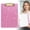 Pink, variant on Glitter Clipboard Glitter Office Supplies Sparkly Clipboard Pretty Clipboard Cute Hanging Clipboard Bling Clipboard Plastic Clipboard with Pen Holder