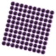 thumbnail image 4 of 100 ojos de seguridad de plástico 3D con purpurina para hacer muñecos de peluche. Púrpura, 4 of 9