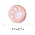 thumbnail image 3 of stanreset Stick Caps Comfortable Anti-Skid Cat Paw Shape Perfect Replacement Thumbstick Cover Controller Accessories white on pink Type1 NO1, 3 of 6