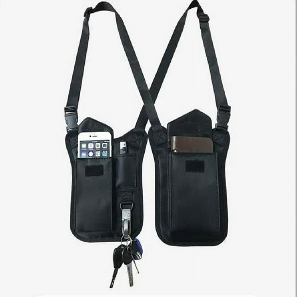 Mochila invisible para deportes al aire libre, para correr, táctica, para fanáticos del ejército, bolsa para el cuerpo, para agentes