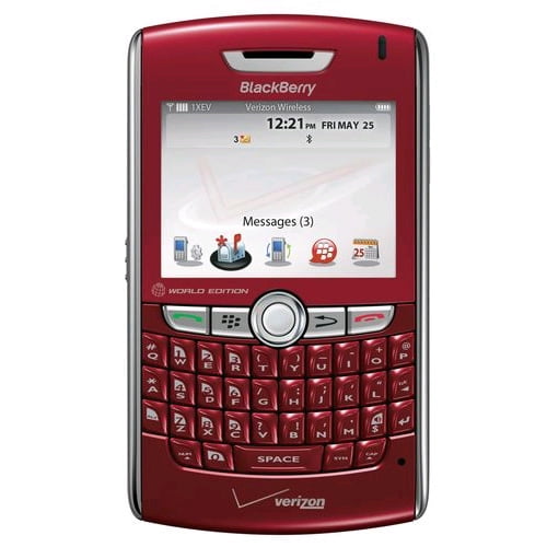 BlackBerry 8830 Replica Dummy Phone / Toy Phone (Red) (Bulk Packaging)