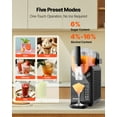 thumbnail image 3 of VEVOR Slushie Machine, 2.6L/88oz No Ice Needed Slushy Machine for Home, Frozen Drink Maker with 5 Preset Programs, Margarita Machine with Self-Cleaning, 3 of 9