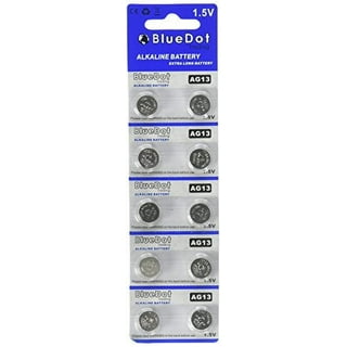EBL 40Pack LR44 Button Cell 1.5V Alkaline Battery L1154F AG13 357 303 SR44  A76