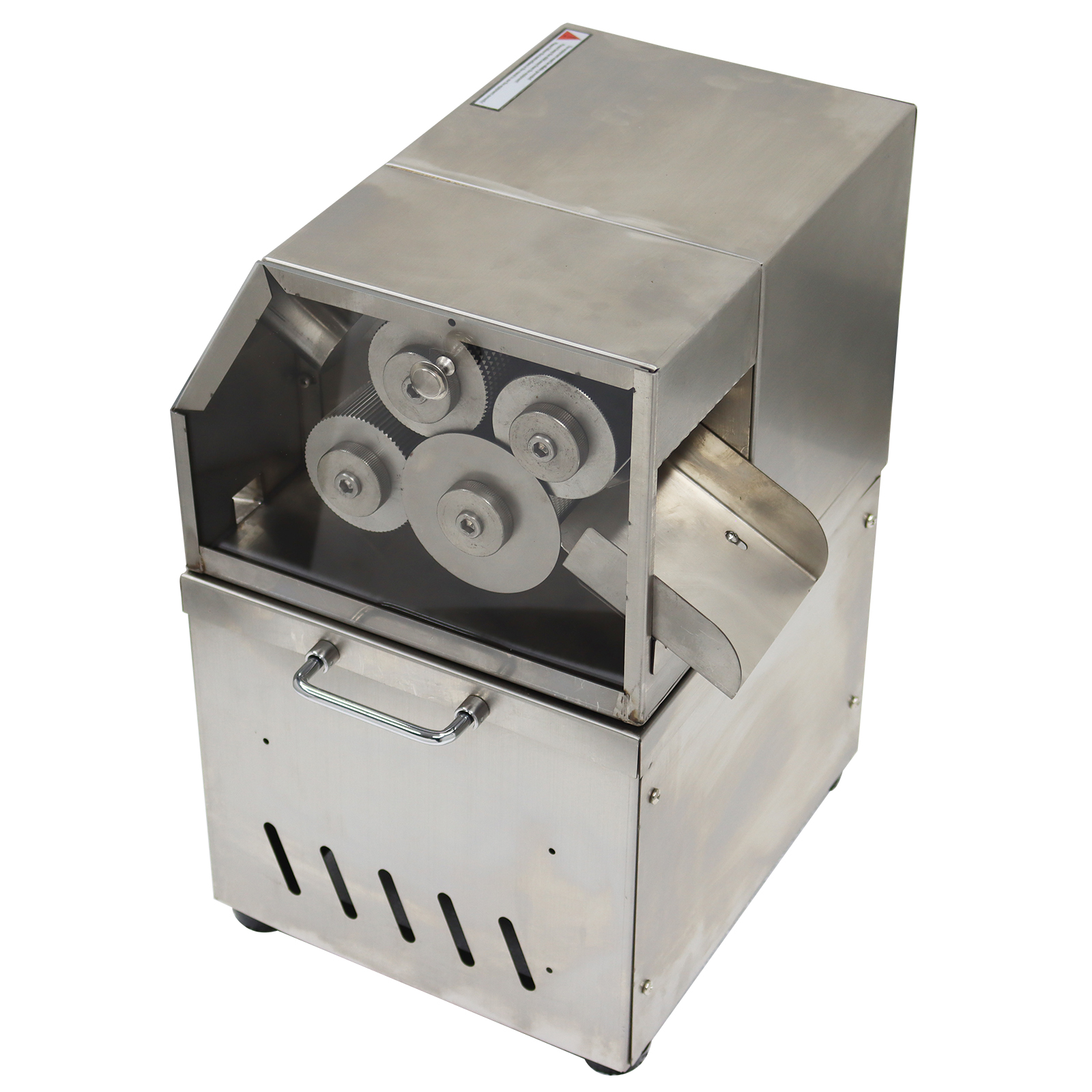 4 Rolls Sugarcane Juicer Machine Dual Power Outdoor 24V DC or 110V AC 450W