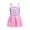 Pink, variant on TrendOFT Girls Swimsuit Two Piece Elastic 3 10 Rounded Neck Design Summer Activities Swimwear For Beach Pool Surfing Girl Bathing Suit Pink