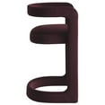 thumbnail image 5 of Counter Stool Chair, Red, Velvet, Bar Pub Cafe Bistro Dining Kitchen Hospitality Restaurant, Modern Contemporary, HB37620, 5 of 9