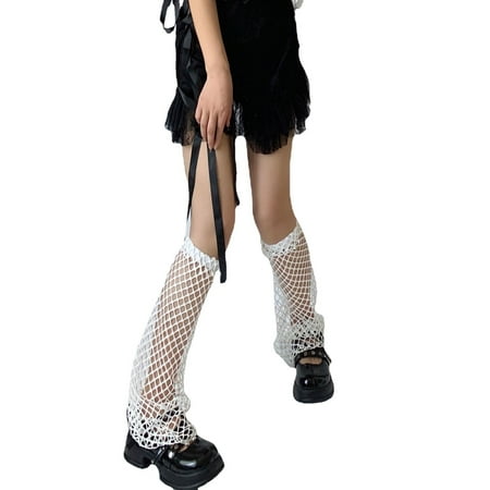 

Fashion Fishnet Leg Stocking Boots Cover Summer Breathable Thin Jk Uniform Socks