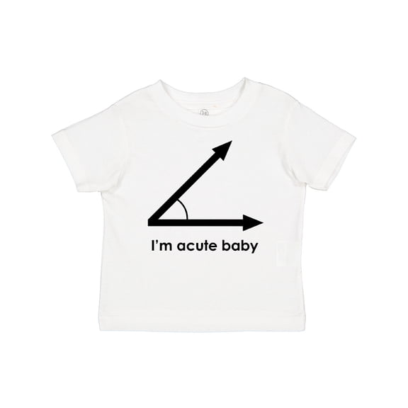 Inktastic I'm Acute Baby Funny Math Pun Boys or Girls Baby T-Shirt