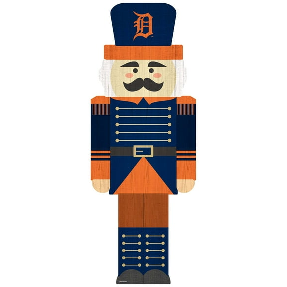 Detroit Tigers 31'' Nutcracker Leaner