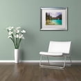 thumbnail image 3 of Trademark Fine Art 'Middle Joffre Lake' Canvas Art by Pierre Leclerc, White Matte, Silver Frame, 3 of 4