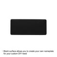thumbnail image 4 of Uxcell 2"x1"x0.04" Metal Name Plate Anodized Aluminium Blank DIY Engraved Plate Black 10 Pack, 4 of 5