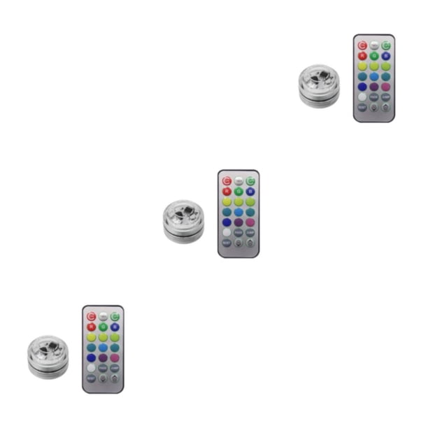 Lámpara de luces nocturnas Bearachild con control remoto luz LED inalámbrica