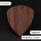 thumbnail image 3 of Púas de Guitarra de Madera, Púas de Guitarra de Madera para Guitarra Eléctrica, Acústica o Bajo, Madera de Nogal, 3 of 5