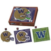 Washington Helmet 3-in-1 350 Piece Puzzle, Washington Huskies by Late For The Sky Production Co.