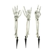 Skeleton Hand Groundbreaker Halloween Decorations, Home Decor, Halloween, 3 Pieces