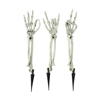Crazy Bonez Scheletro Di Uccello – Decorazione Halloween In Plastica, Altezza 14 Cm, Realistica, Per Esterni E Interni