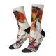 thumbnail image 1 of Fotbe Colorful Dachshund Art Calcetas Largas con Estampado para Hombre y Mujer – Calcetas de Compresión Transpirables y Elásticas, Viajar y Uso Diario Talla 5-11, 1 of 6