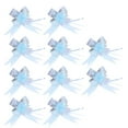 thumbnail image 2 of Naiovety 10 Uds. De guirnaldas multicolores ligeras de belleza con lazo, decoración romántica hecha a mano, regalos de arte Latte, manija de Kits de decoración para fiestas Cielo azul, 2 of 6